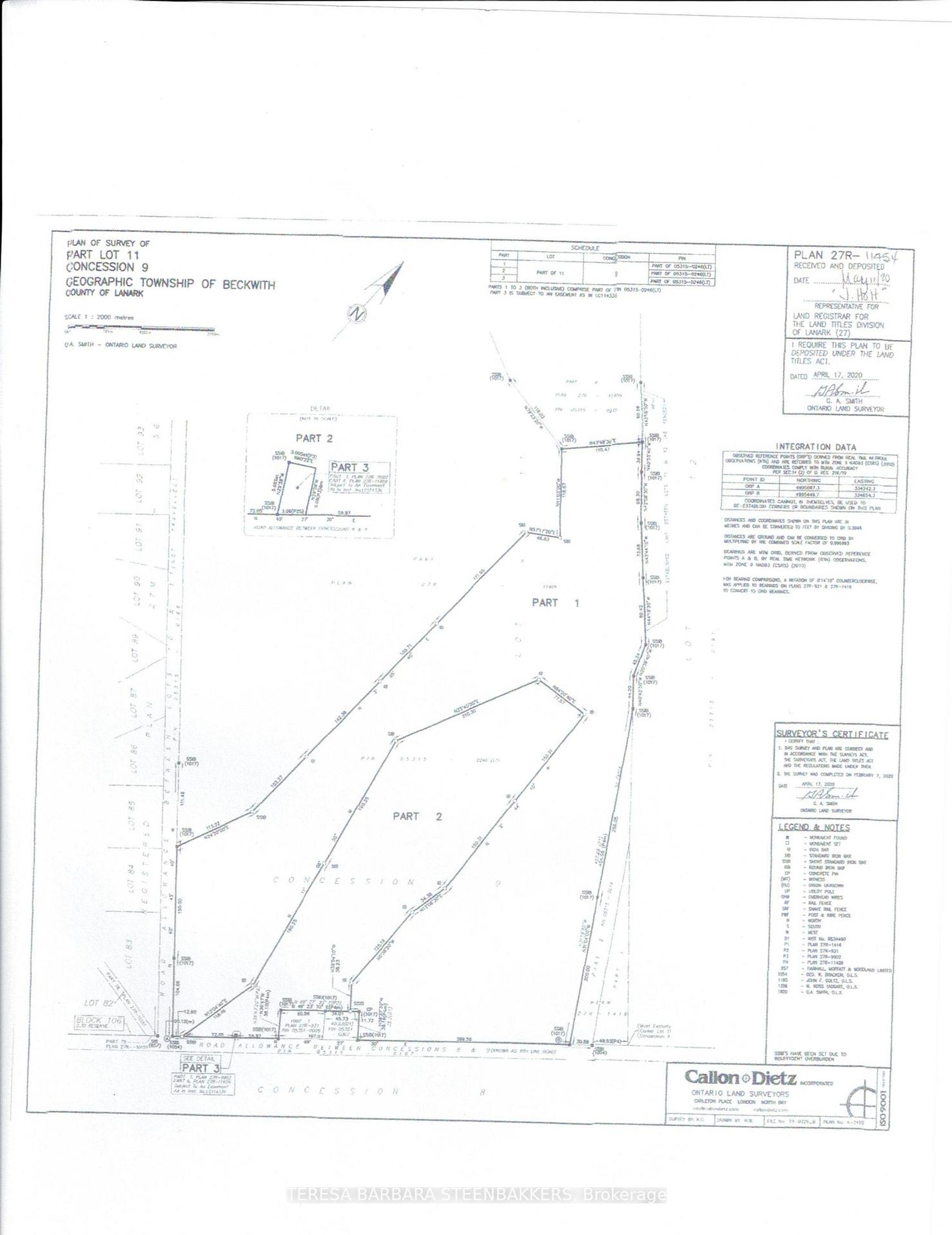 XXXX Ninth Line W W, Beckwith Twp, Beckwith 2