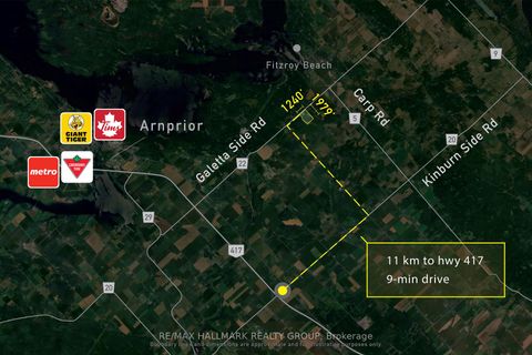 Photo 2 at 00 Galetta Side Road, Fitzroy, Carp