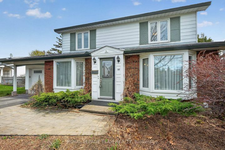 Photo 1 at 98 Canter Boulevard, Nepean (Meadowlands/St. Claire Gardens), Ottawa