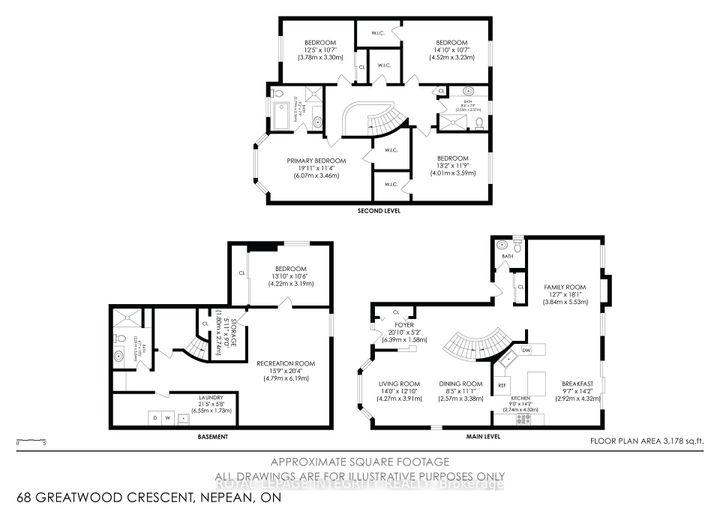 Photo 46 at 68 Greatwood Crescent, Nepean (Barrhaven East), Ottawa