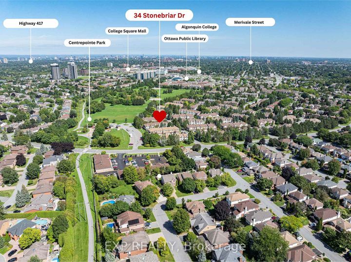 Photo 1 at 34 Stonebriar Drive, Nepean (Centrepointe), Ottawa